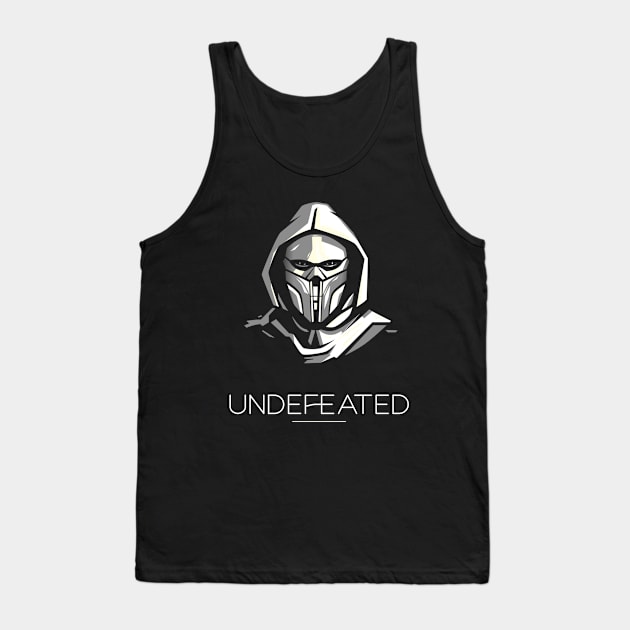 Pro Gamer Undefeated Design Tank Top by New East 